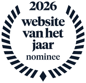 Genomineerd voor Website van het Jaar 2026